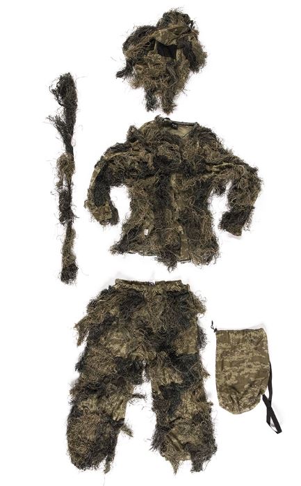 Mil-Tec - Woodland Ghillie Suit (4 dele) fra Mil-Tec - billede nr. 2 hos GrejFreak.dk