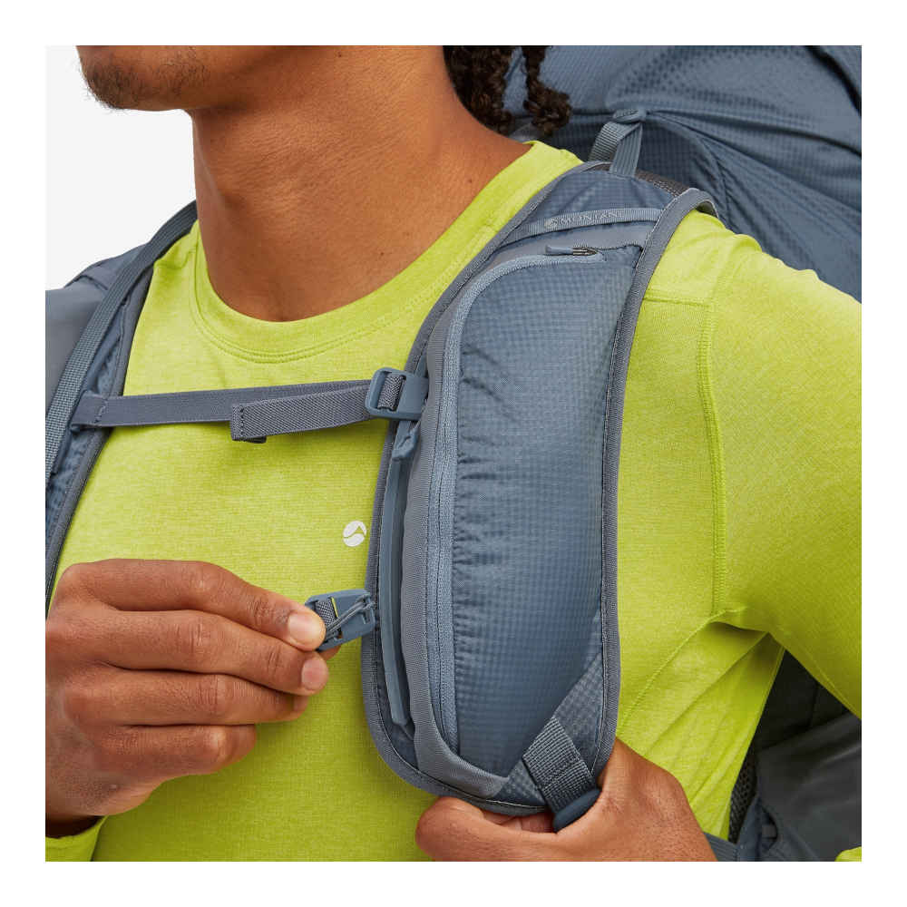 Montane - Trailblazer 44 Vandrerygsæk 44L // Grå / Blå fra Montane - billede nr. 10 hos GrejFreak.dk