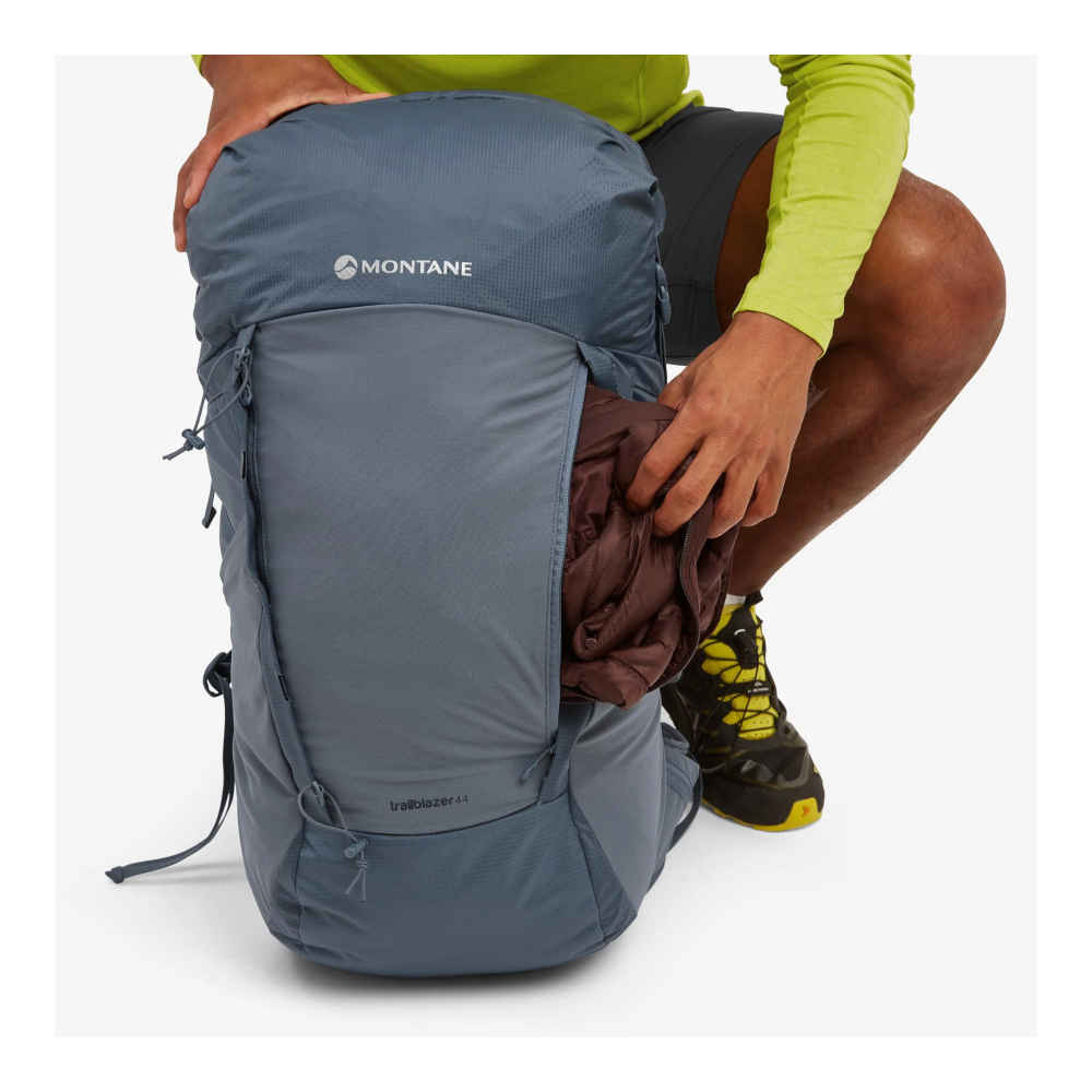 Montane - Trailblazer 44 Vandrerygsæk 44L // Grå / Blå fra Montane - billede nr. 13 hos GrejFreak.dk