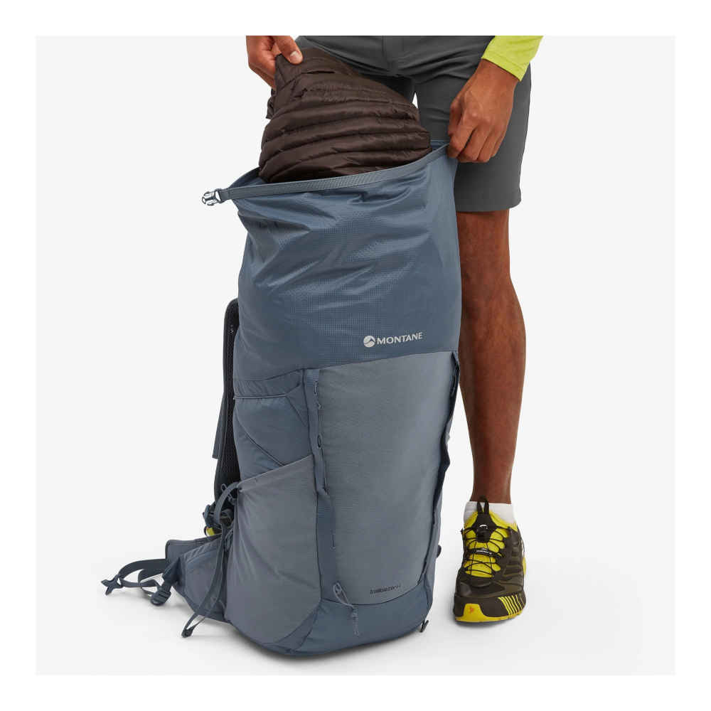 Montane - Trailblazer 44 Vandrerygsæk 44L // Grå / Blå fra Montane - billede nr. 3 hos GrejFreak.dk
