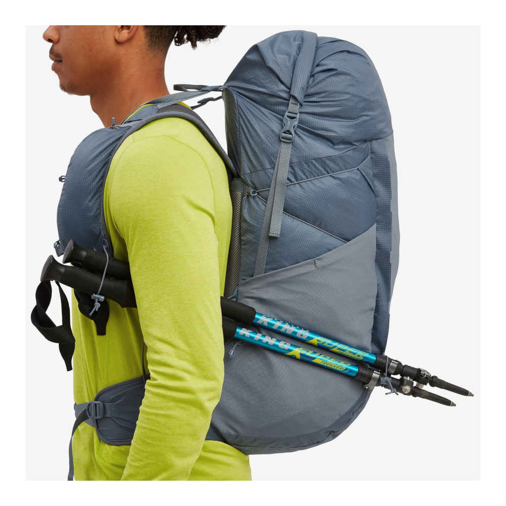 Montane - Trailblazer 44 Vandrerygsæk 44L // Grå / Blå fra Montane - billede nr. 5 hos GrejFreak.dk