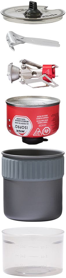 MSR - Pocket Rocket 2 Mini Stove Kit fra MSR - billede nr. 2 hos GrejFreak.dk