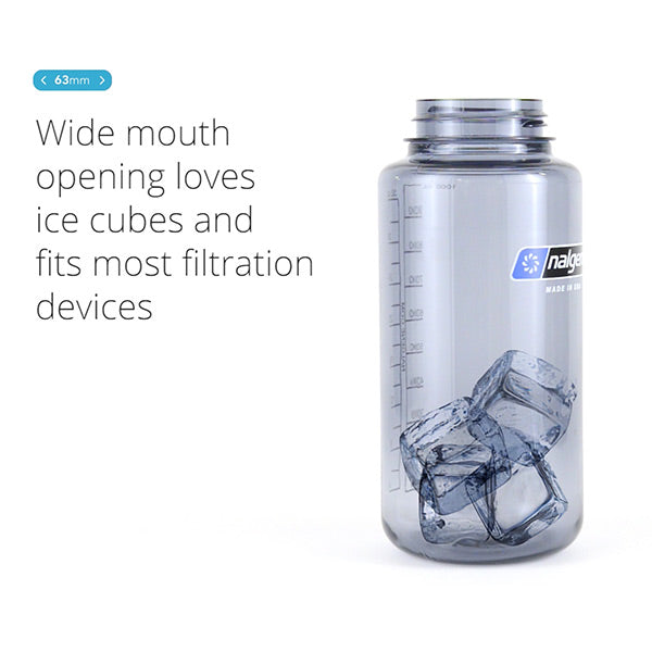 Nalgene - Wide Mouth Drikkeflaske m. GrejFreak.dk Logo 1L fra Nalgene - billede nr. 4 hos GrejFreak.dk