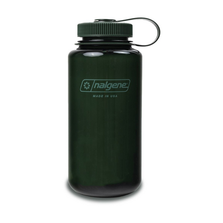 Nalgene - Wide Mouth Sustain Drikkeflaske 1L // Mørkegrøn fra Nalgene - billede nr. 1 hos GrejFreak.dk