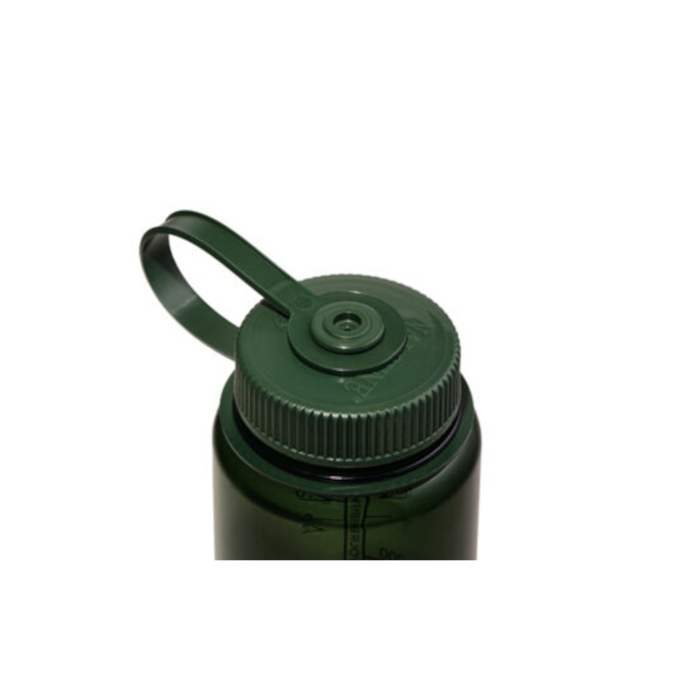 Nalgene - Wide Mouth Sustain Drikkeflaske 475ml // Mørkegrøn fra Nalgene - billede nr. 3 hos GrejFreak.dk