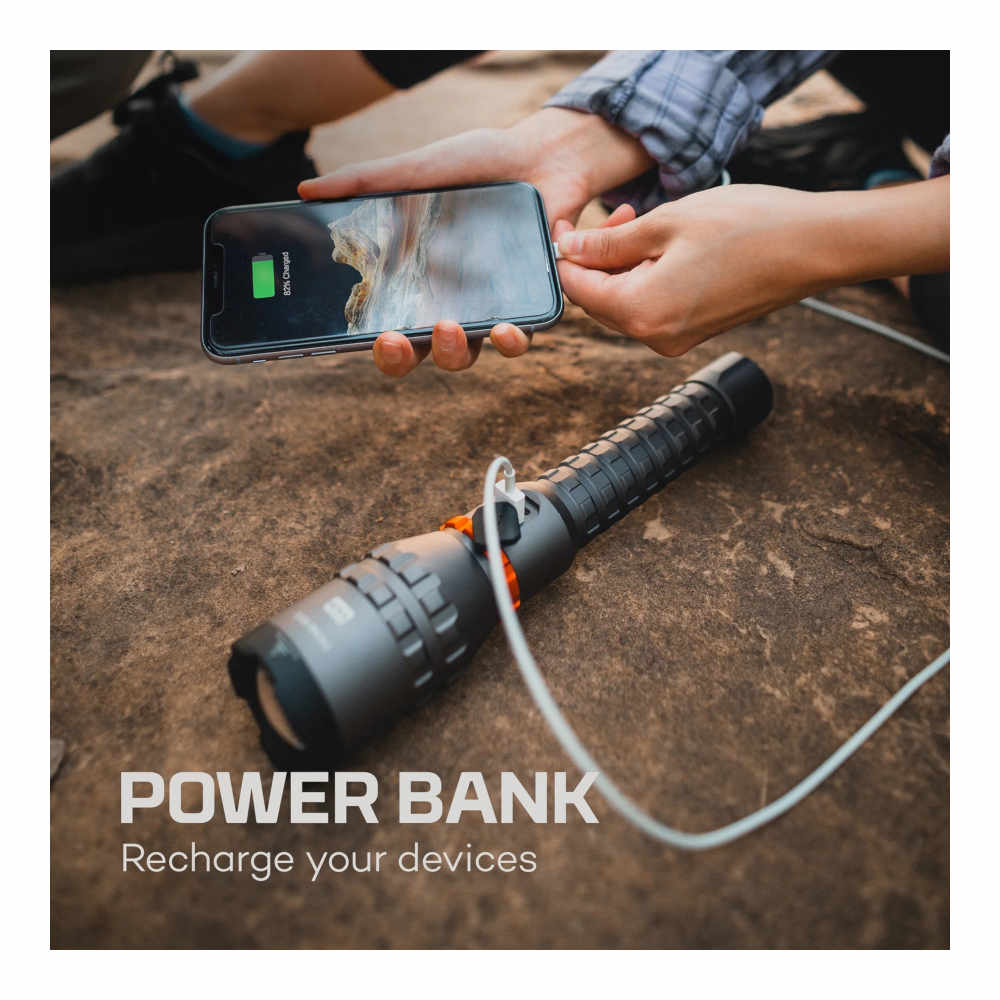 Nebo - DAVINCI 8000 Genopladelig LED Lommelygte 8000 Lumen fra NEBO - billede nr. 2 hos GrejFreak.dk