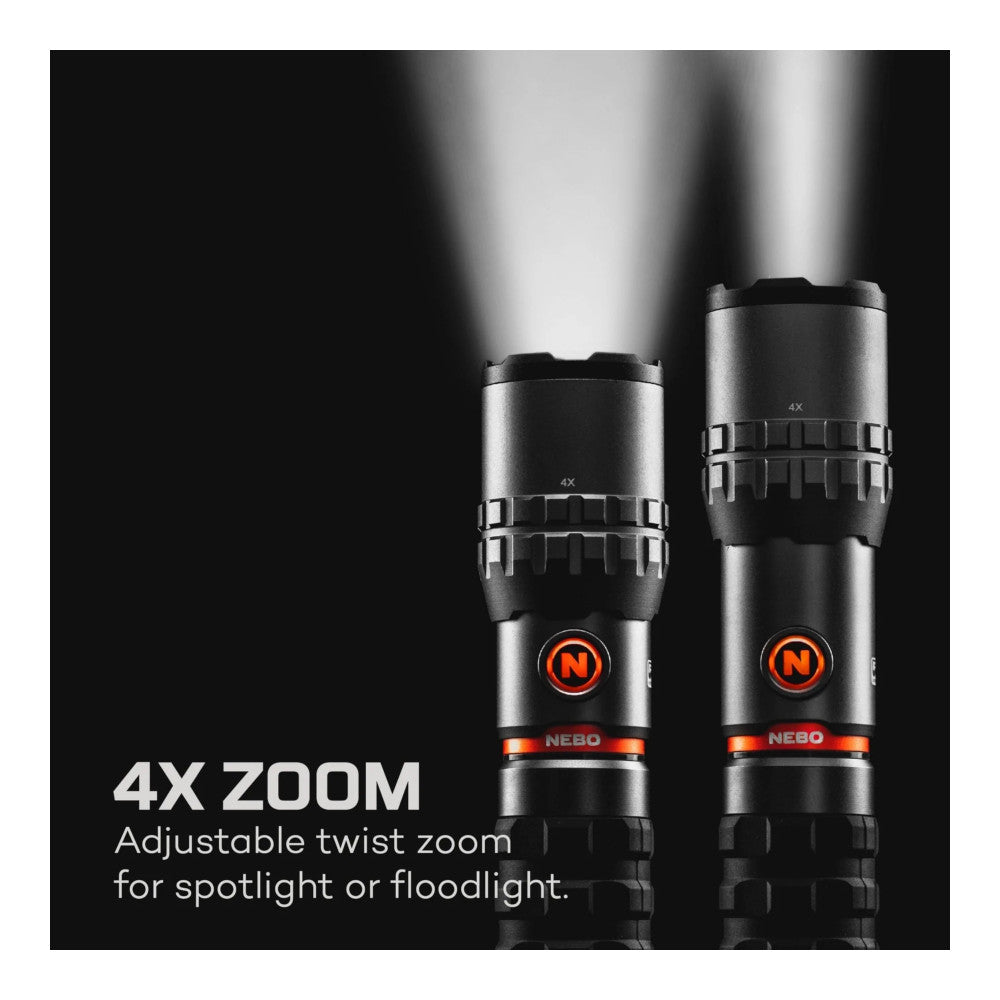 Nebo - SLYDE KING 2K Genopladelig Lommelygte 2000 Lumen fra NEBO - billede nr. 8 hos GrejFreak.dk