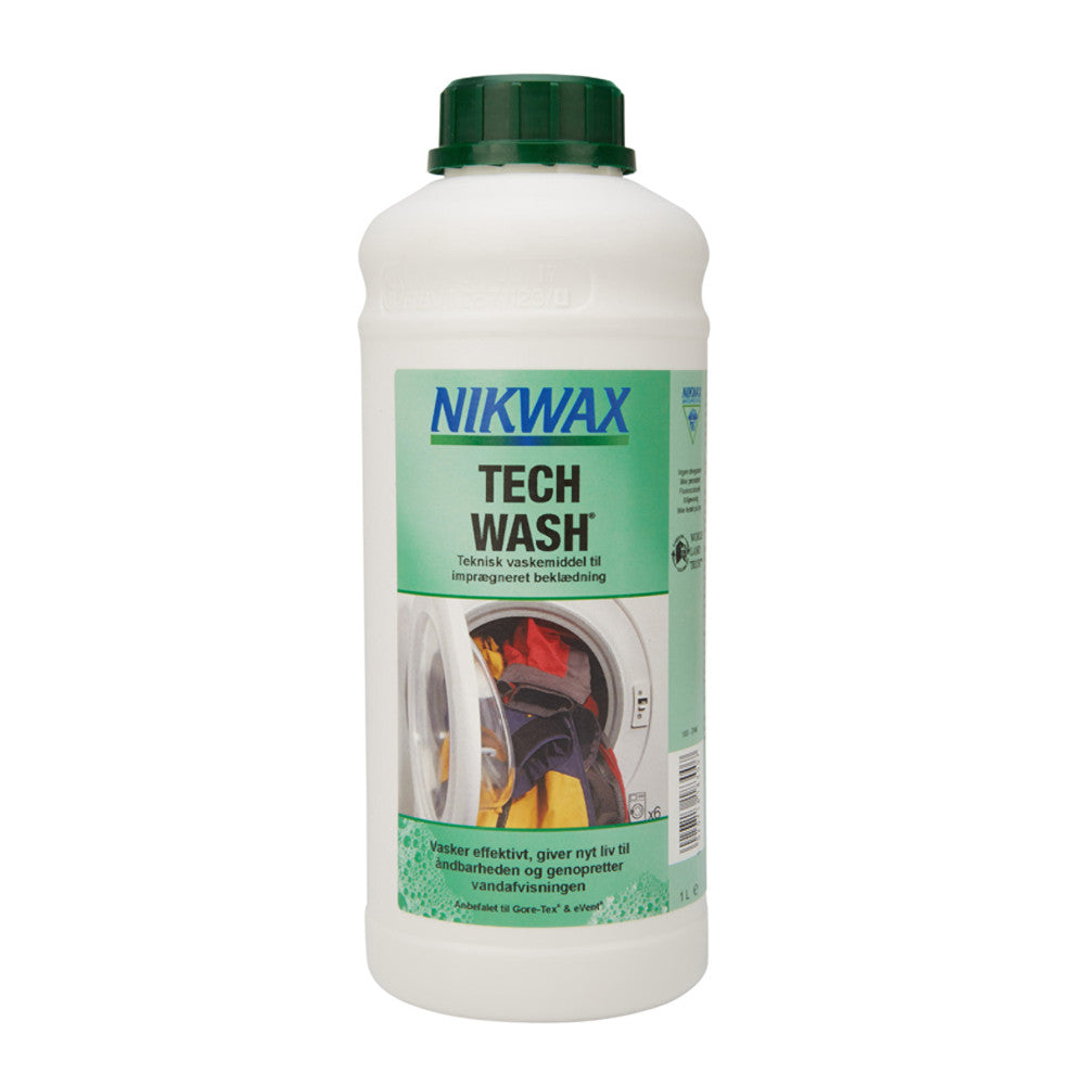 Nikwax - Tech Wash Rensningsmiddel 1L fra Nikwax - billede nr. 1 hos GrejFreak.dk