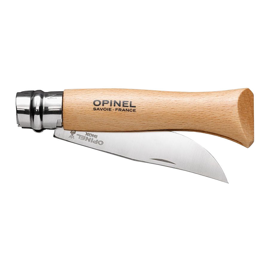 Opinel - No 9 Stainless Steel 9 cm blad fra Opinel - billede nr. 2 hos GrejFreak.dk