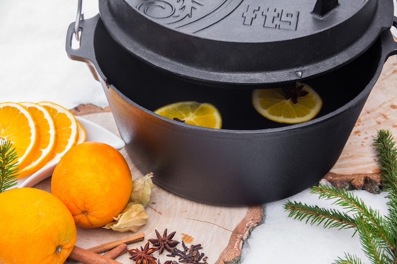 Petromax - Dutch Oven ft6 Fladbundet Støbejernsgryde 5,5L fra Petromax - billede nr. 9 hos GrejFreak.dk