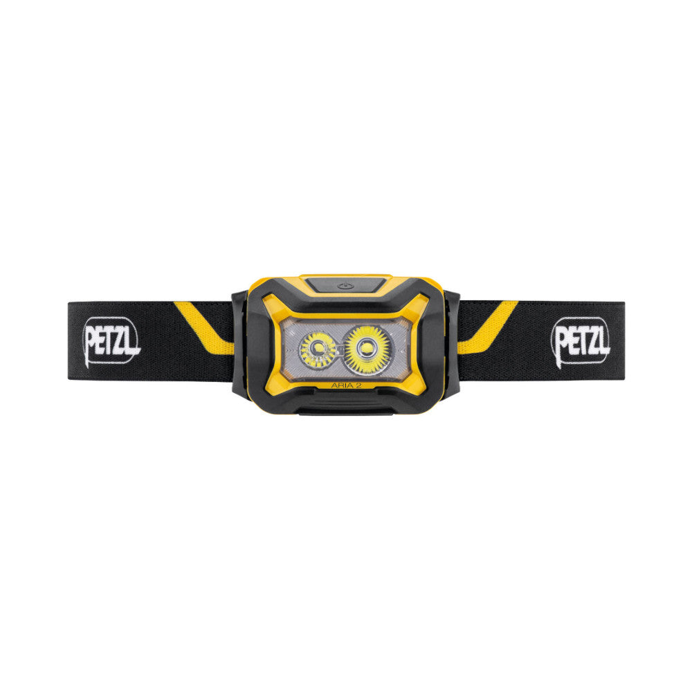 Petzl - Aria 2 Pandelampe 450 Lumen Gul fra Petzl - billede nr. 2 hos GrejFreak.dk