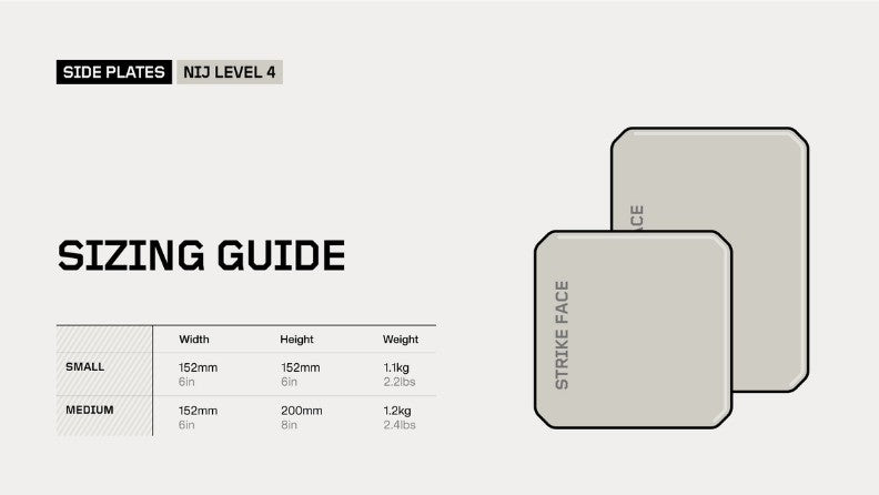 Protection Group - Skudsikker NIJ level 4 Keramik Sideplade Stand Alone 15 x 15 cm fra Protection Group - billede nr. 5 hos GrejFreak.dk