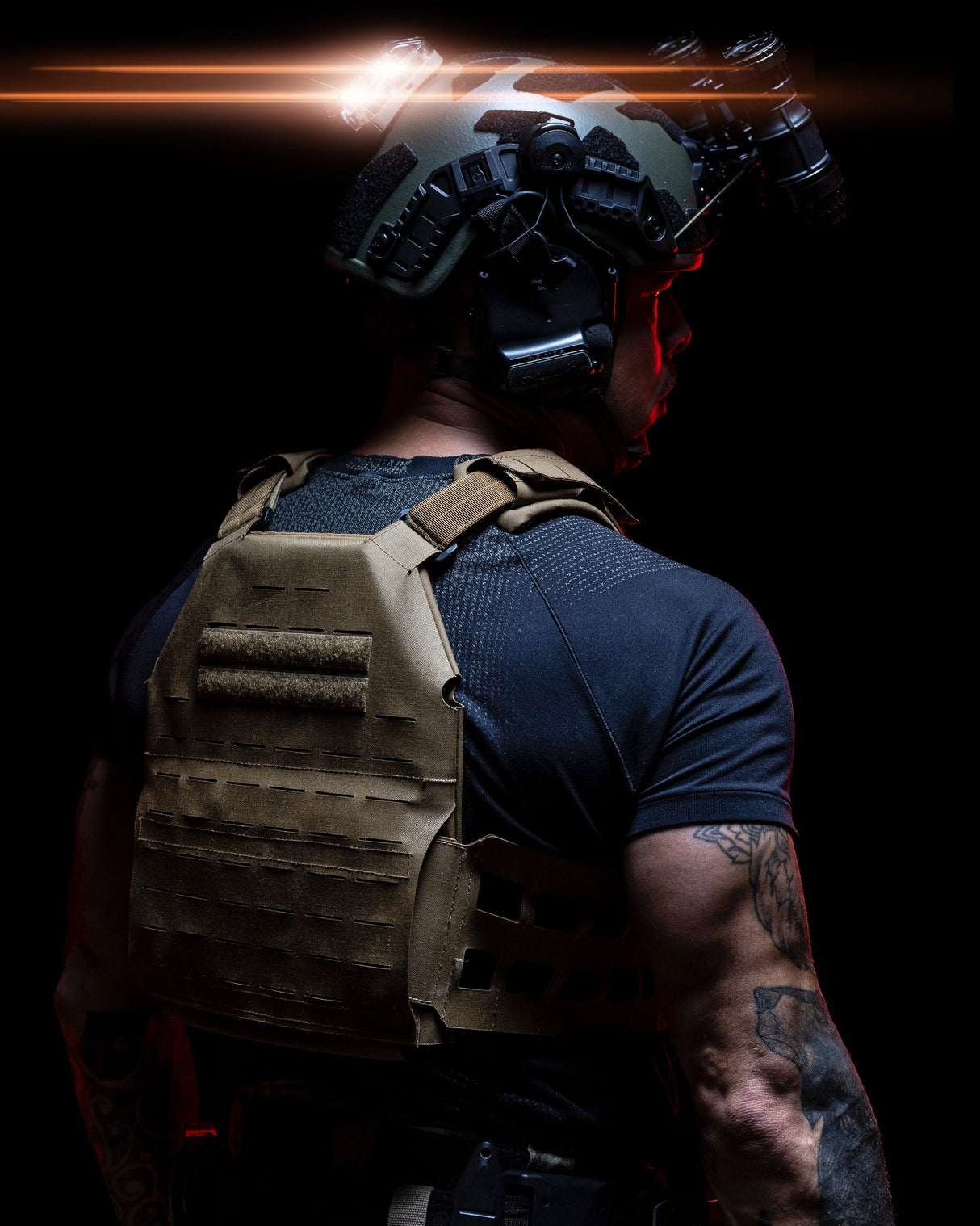Protection Group - TQR-2.0 Plate Carrier // Coyote fra Protection Group - billede nr. 3 hos GrejFreak.dk