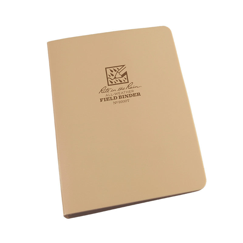Rite In The Rain - 1/2" Ring Binder // Sand / Ørken fra Rite in the Rain - billede nr. 1 hos GrejFreak.dk