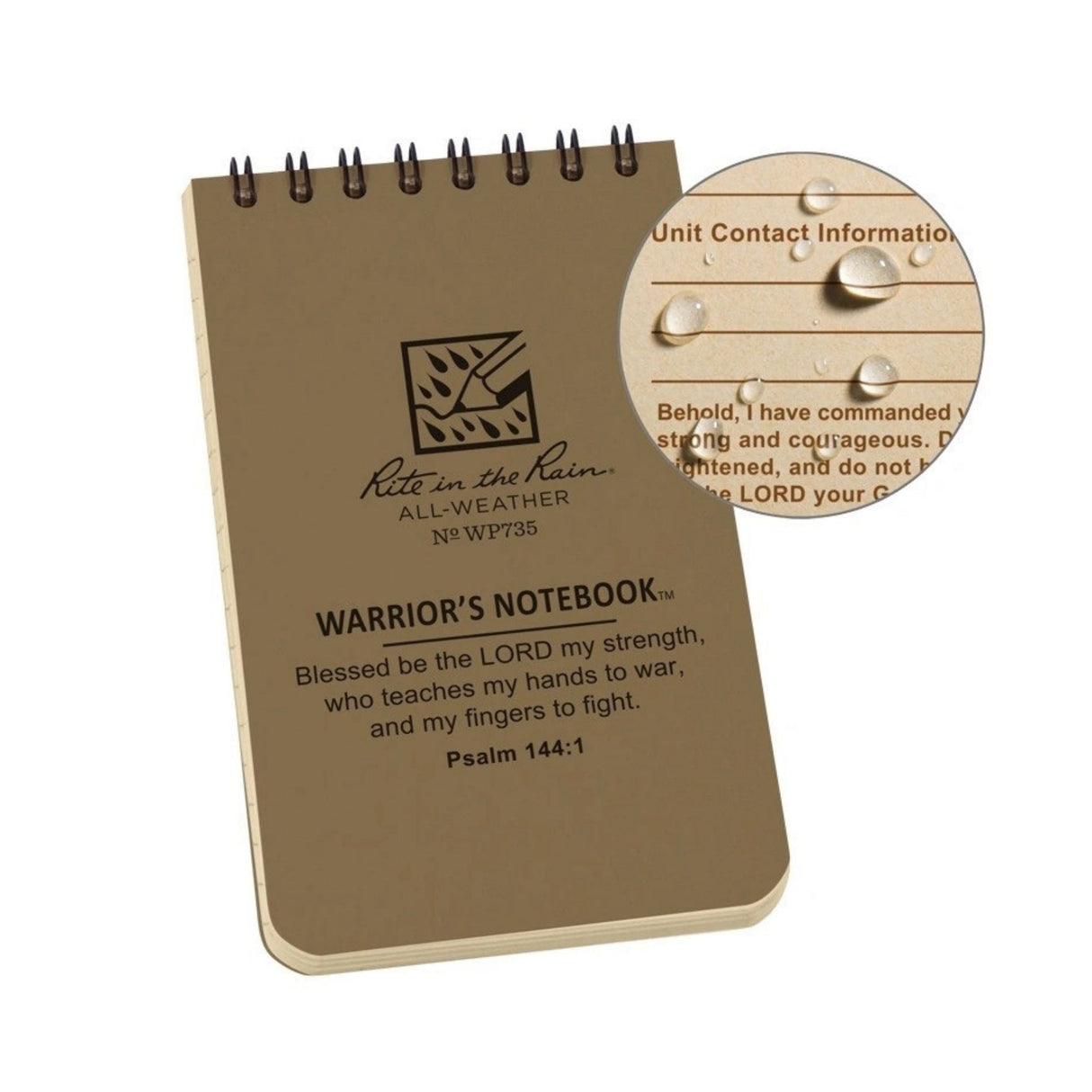 Rite in the Rain - Warrior's Notebook fra Rite in the Rain - billede nr. 1 hos GrejFreak.dk