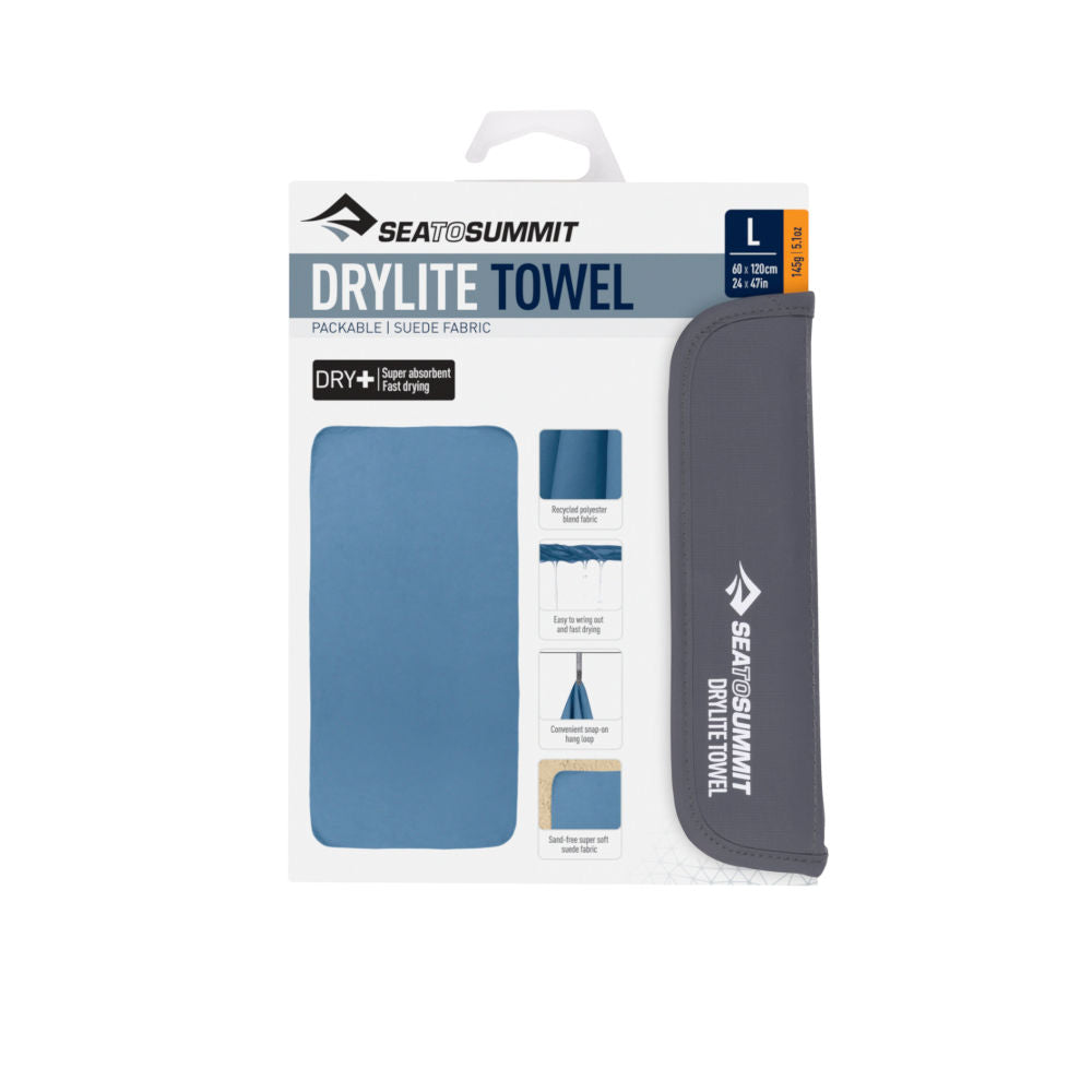Sea To Summit - Drylite Håndklæde Large Blå fra Sea To Summit - billede nr. 6 hos GrejFreak.dk