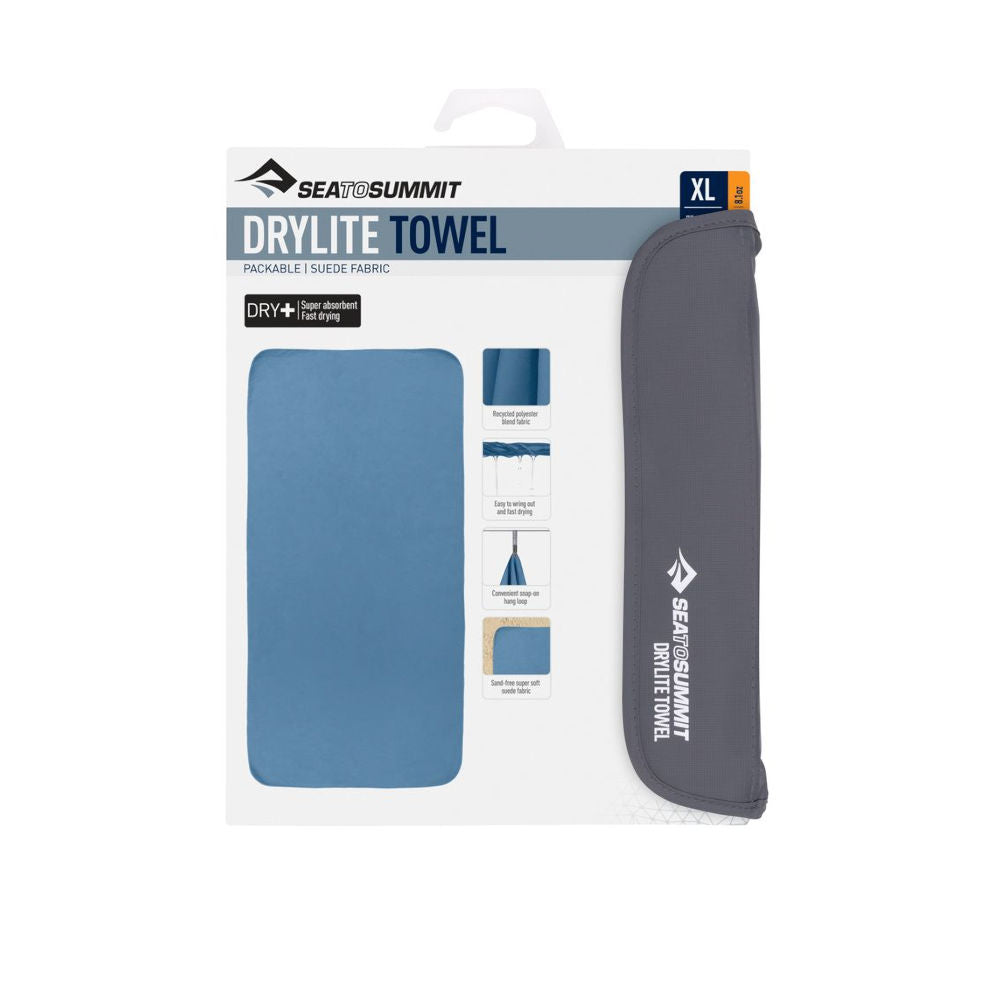 Sea To Summit - Drylite Håndklæde XL Blå fra Sea To Summit - billede nr. 6 hos GrejFreak.dk