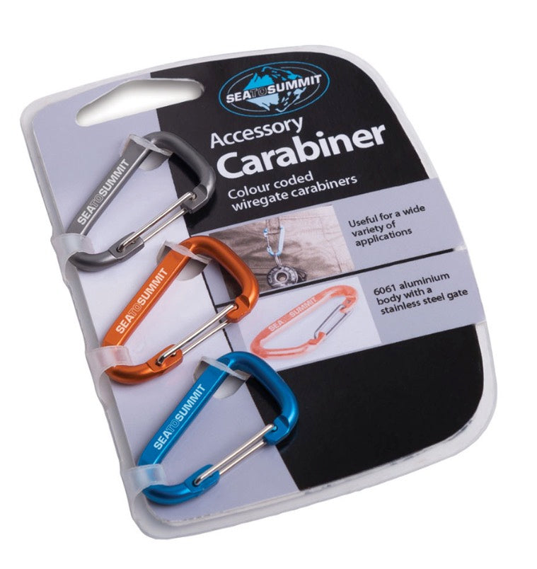 Sea To Summit - Karabin 3-pak fra Sea To Summit - billede nr. 1 hos GrejFreak.dk