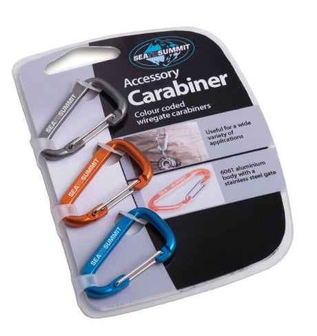 Sea To Summit - Karabin 3-pak fra Sea To Summit - billede nr. 1 hos GrejFreak.dk