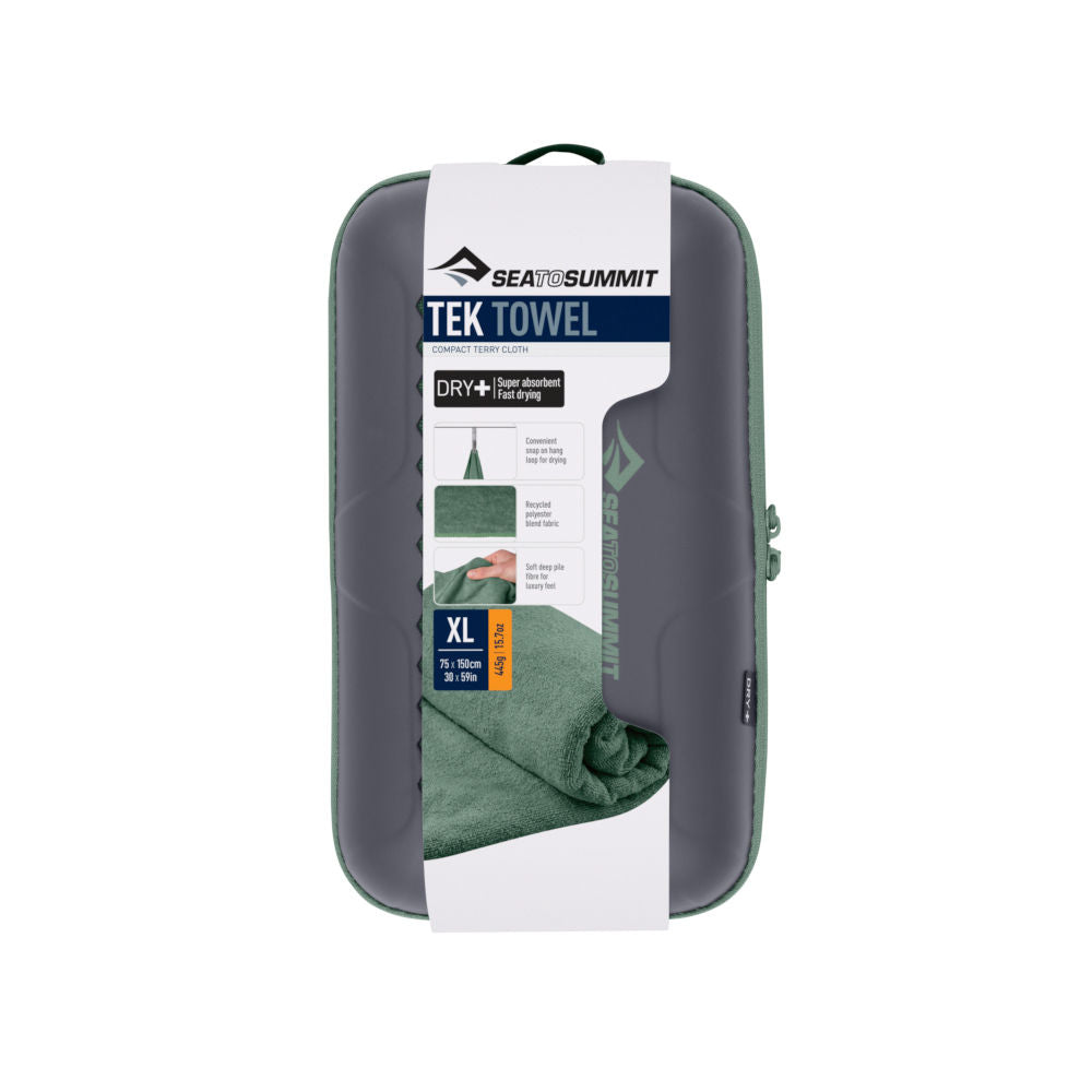 Sea To Summit - Tek Håndklæde XL // Grøn fra Sea To Summit - billede nr. 7 hos GrejFreak.dk