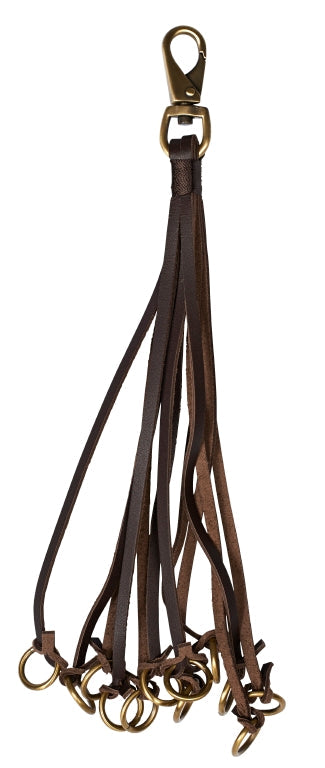 Seeland - Galge t/bælte i læder, 12 stk vildt fra Seeland - billede nr. 1 hos GrejFreak.dk