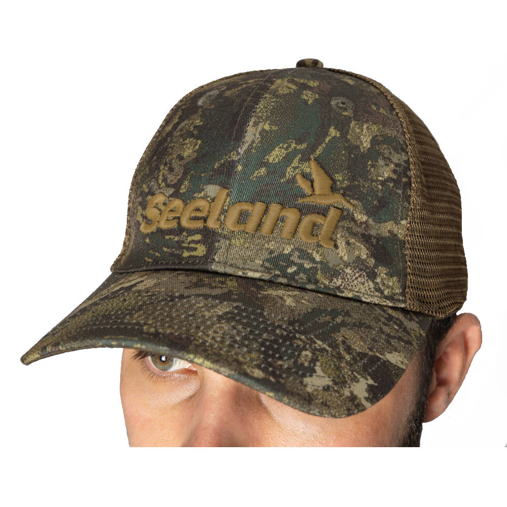 Seeland - Tuff Trucker Cap InVis MPC Green fra Seeland - billede nr. 2 hos GrejFreak.dk