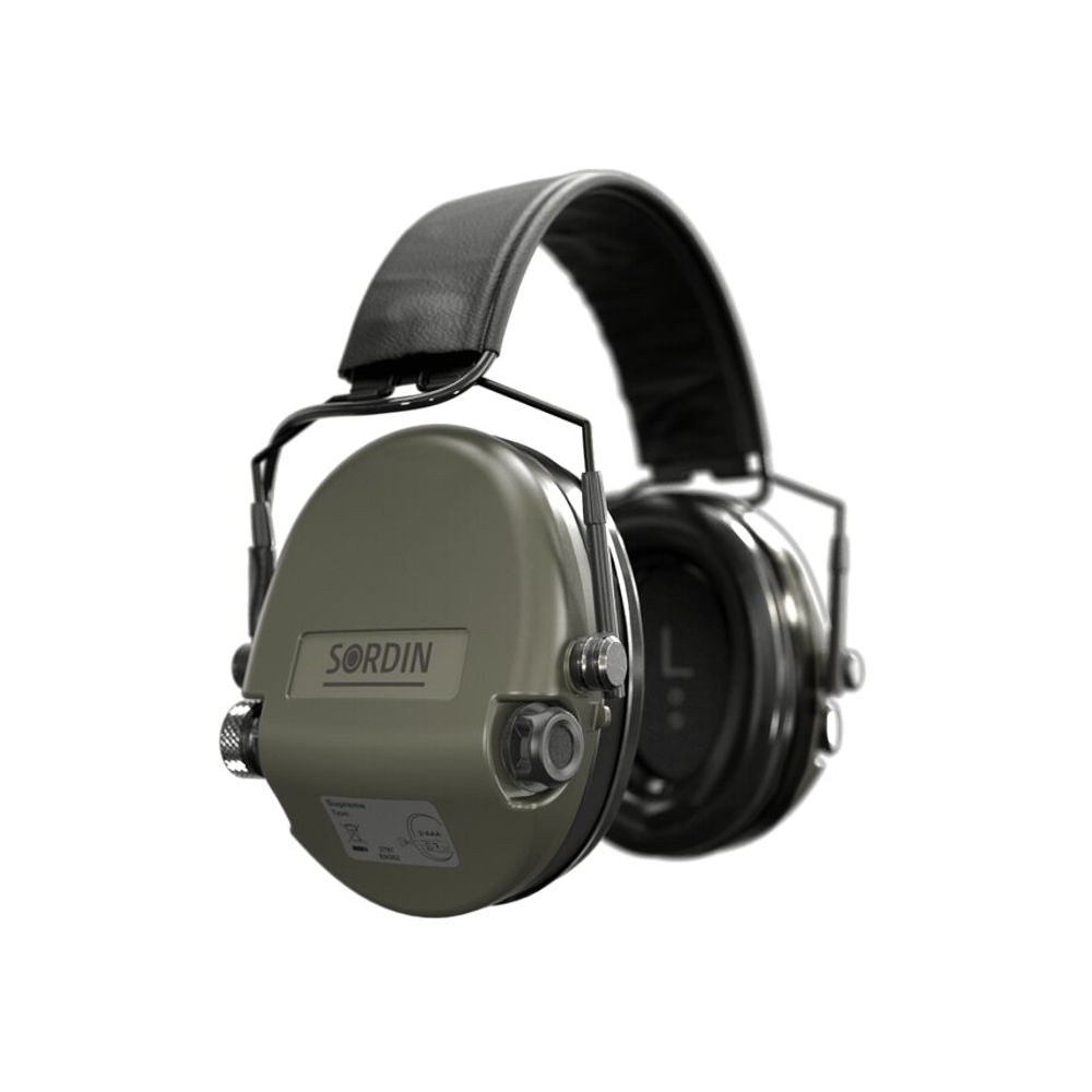 Sordin - Supreme Mil AUX SFA Elektronisk Høreværn 82dB // Grøn fra Sordin - billede nr. 4 hos GrejFreak.dk