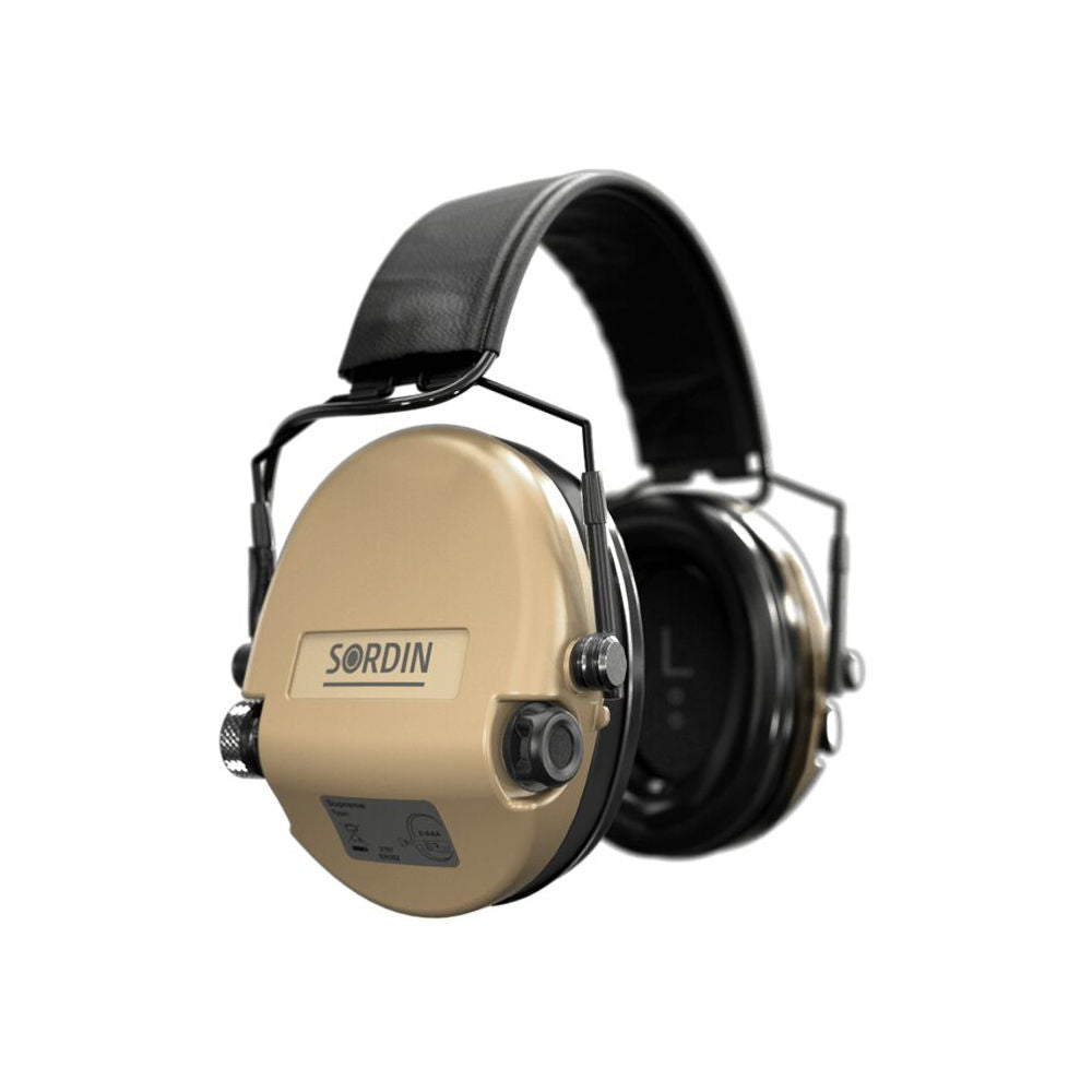 Sordin - Supreme Mil AUX SFA Elektronisk Høreværn 82dB // Sand fra Sordin - billede nr. 4 hos GrejFreak.dk