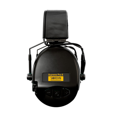 Sordin - Supreme Pro-X Slim Elektronisk Høreværn 82 dB Sort fra Sordin - billede nr. 2 hos GrejFreak.dk