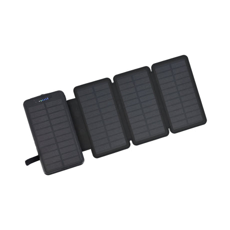 Sunny Hiker - 10.000 mAh Powerbank med Foldbart Solcellepanel fra Sunny Hiker - billede nr. 1 hos GrejFreak.dk
