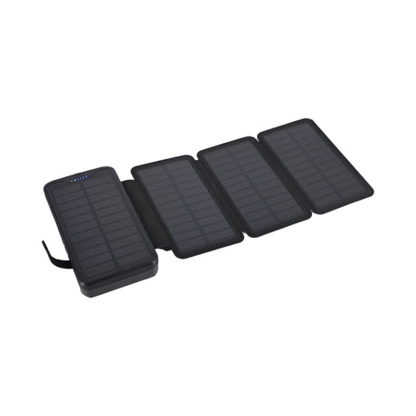 Sunny Hiker - 10.000 mAh Powerbank med Foldbart Solcellepanel fra Sunny Hiker - billede nr. 2 hos GrejFreak.dk
