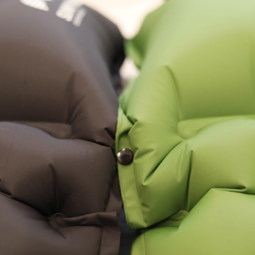 Sunny Hiker - Comfort Liggeunderlag m. Fodpumpe // Grøn fra Sunny Hiker - billede nr. 7 hos GrejFreak.dk