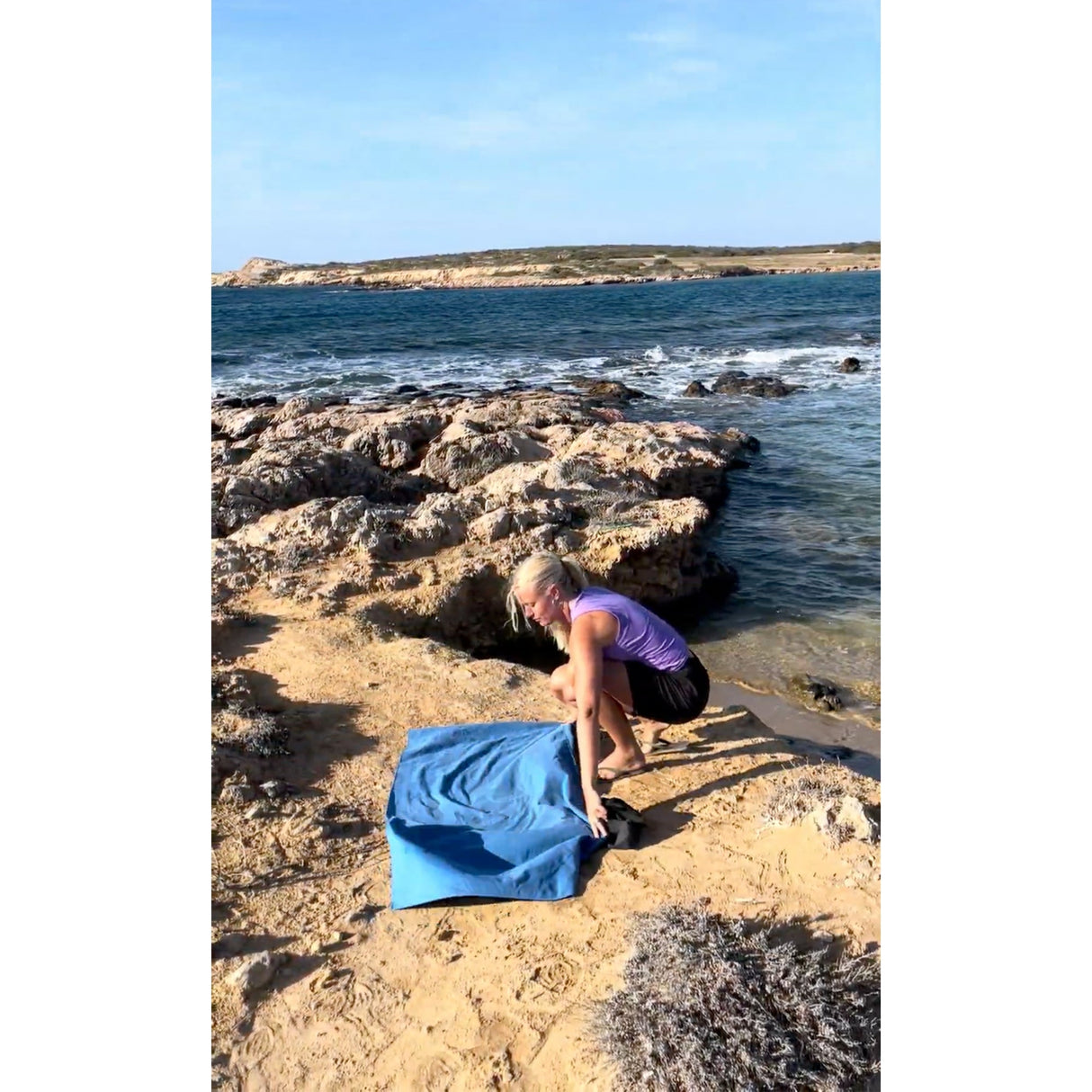 Sunny Hiker - DryWipe Mikrofiber Letvægtshåndklæde 160x80 cm fra Sunny Hiker - billede nr. 3 hos GrejFreak.dk