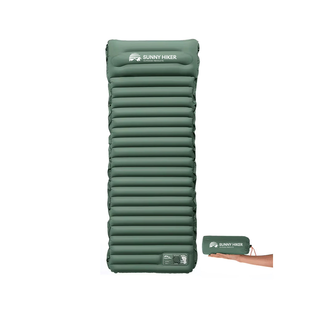 Sunny Hiker - Explorer Liggeunderlag m. Fodpumpe fra Sunny Hiker - billede nr. 1 hos GrejFreak.dk