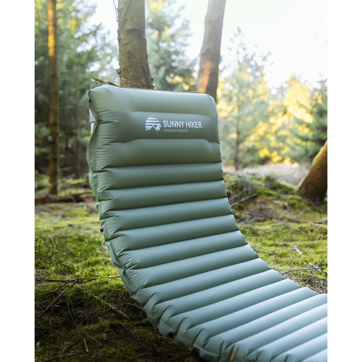 Sunny Hiker - Explorer Liggeunderlag m. Fodpumpe fra Sunny Hiker - billede nr. 2 hos GrejFreak.dk
