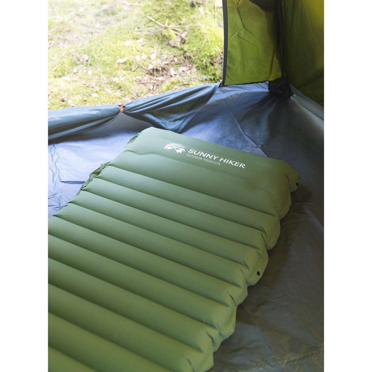 Sunny Hiker - Explorer Liggeunderlag m. Fodpumpe fra Sunny Hiker - billede nr. 4 hos GrejFreak.dk