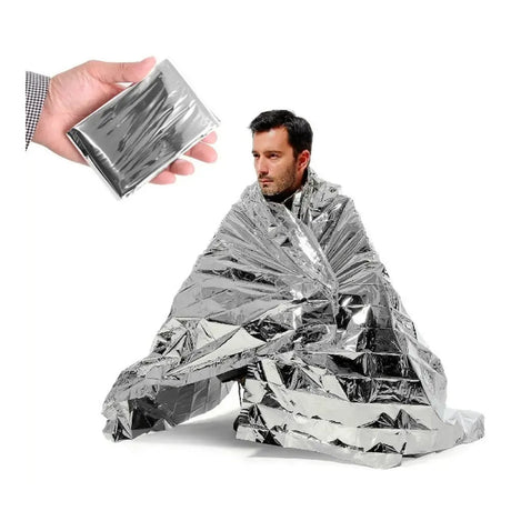 Sunny Hiker - Termisk Overlevelsestæppe 210x130 cm fra Sunny Hiker - billede nr. 2 hos GrejFreak.dk