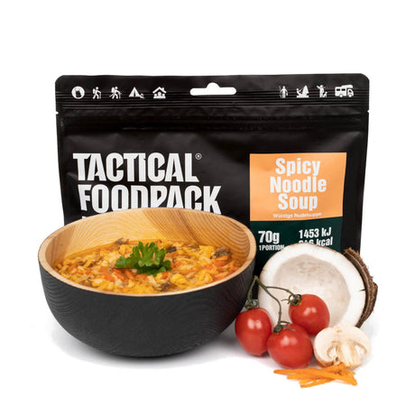 Tactical Foodpack - Krydret Nuddelsuppe, 346 Kcal fra Tactical Foodpack - billede nr. 1 hos GrejFreak.dk
