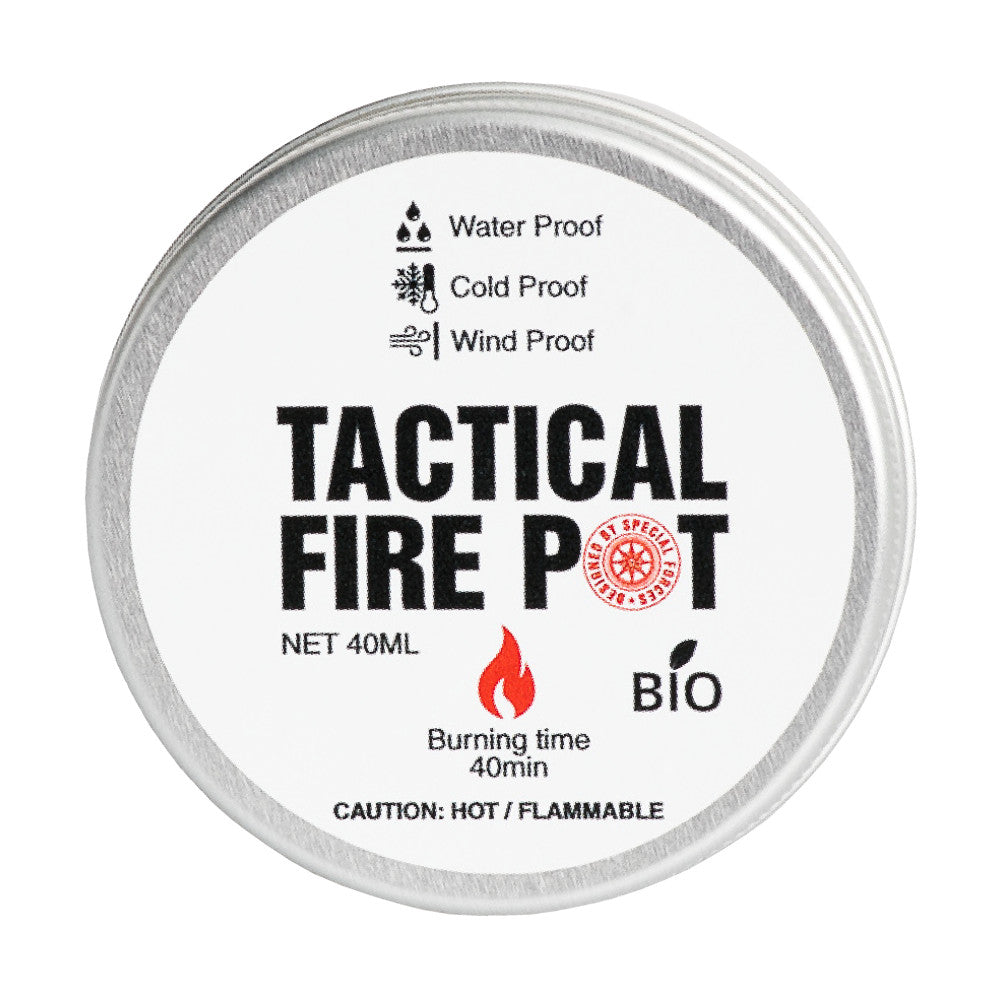 Tactical Foodpack - Tactical Fire Pot Ildgel 40ml fra Tactical Foodpack - billede nr. 2 hos GrejFreak.dk