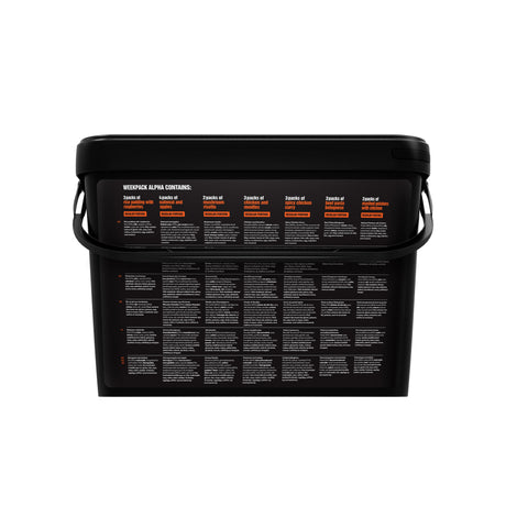 Tactical Foodpack - Weekpack Alpha Feltration, 21 måltider, 10.206 Kcal fra Tactical Foodpack - billede nr. 2 hos GrejFreak.dk