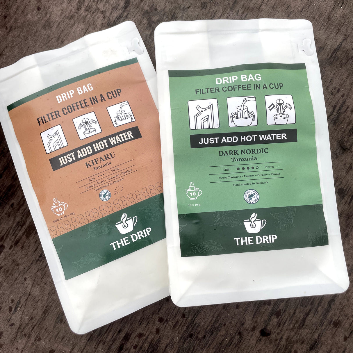 The Drip - Kaffe drip bags, Kifaru 10 pak