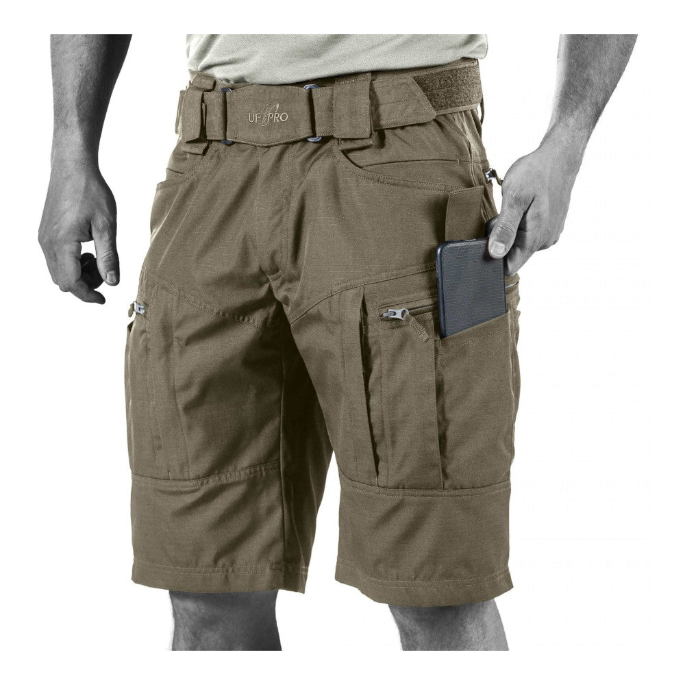 UF PRO - P40-Tactical Shorts Gen. 2 Brun/Grå fra UF PRO - billede nr. 4 hos GrejFreak.dk
