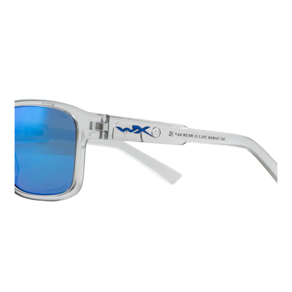 Wiley X - Trek Polaroid Briller Blå - Thin Blue Line version fra Wiley X - billede nr. 3 hos GrejFreak.dk