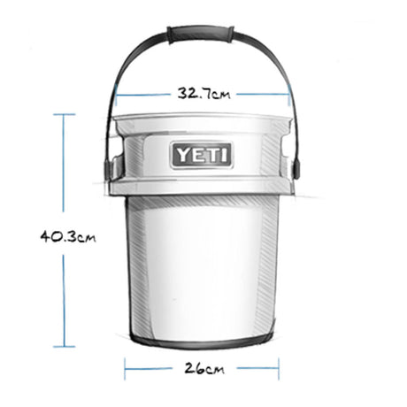 YETI - Loadout Bucket 19L // Charcoal fra YETI - billede nr. 2 hos GrejFreak.dk