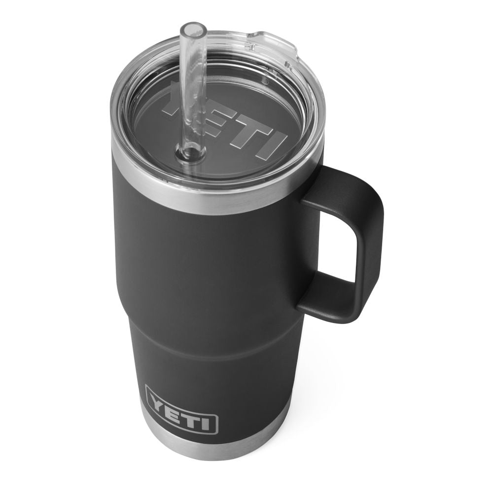 YETI - Rambler Straw Mug 710 ml // Sort fra YETI - billede nr. 2 hos GrejFreak.dk