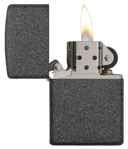 Zippo - Iron Stone Lighter fra Zippo - billede nr. 2 hos GrejFreak.dk