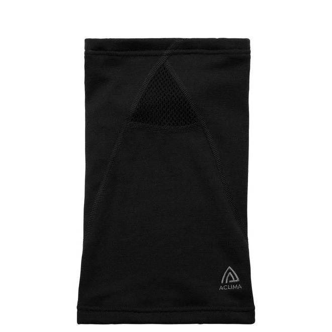 Aclima - Doublewool Neckgaiter Ausschnitt // Schwarz-Hüte & Mützen - Herren-Aclima-GearFreak.de-2