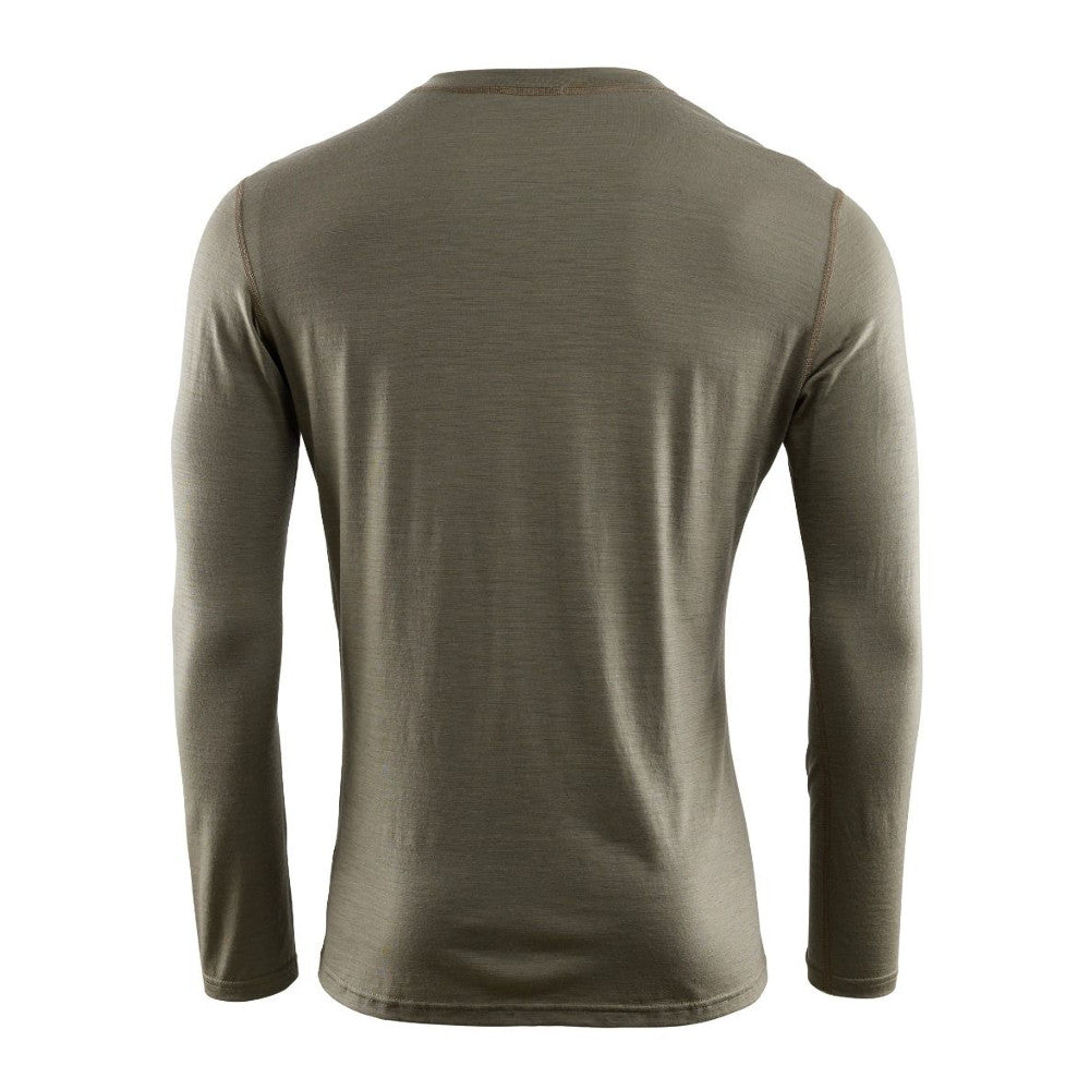Aclima - Herren LightWool Langarm-Unterhemd // Grün-Pullover - Herren-Aclima-GearFreak.de-2