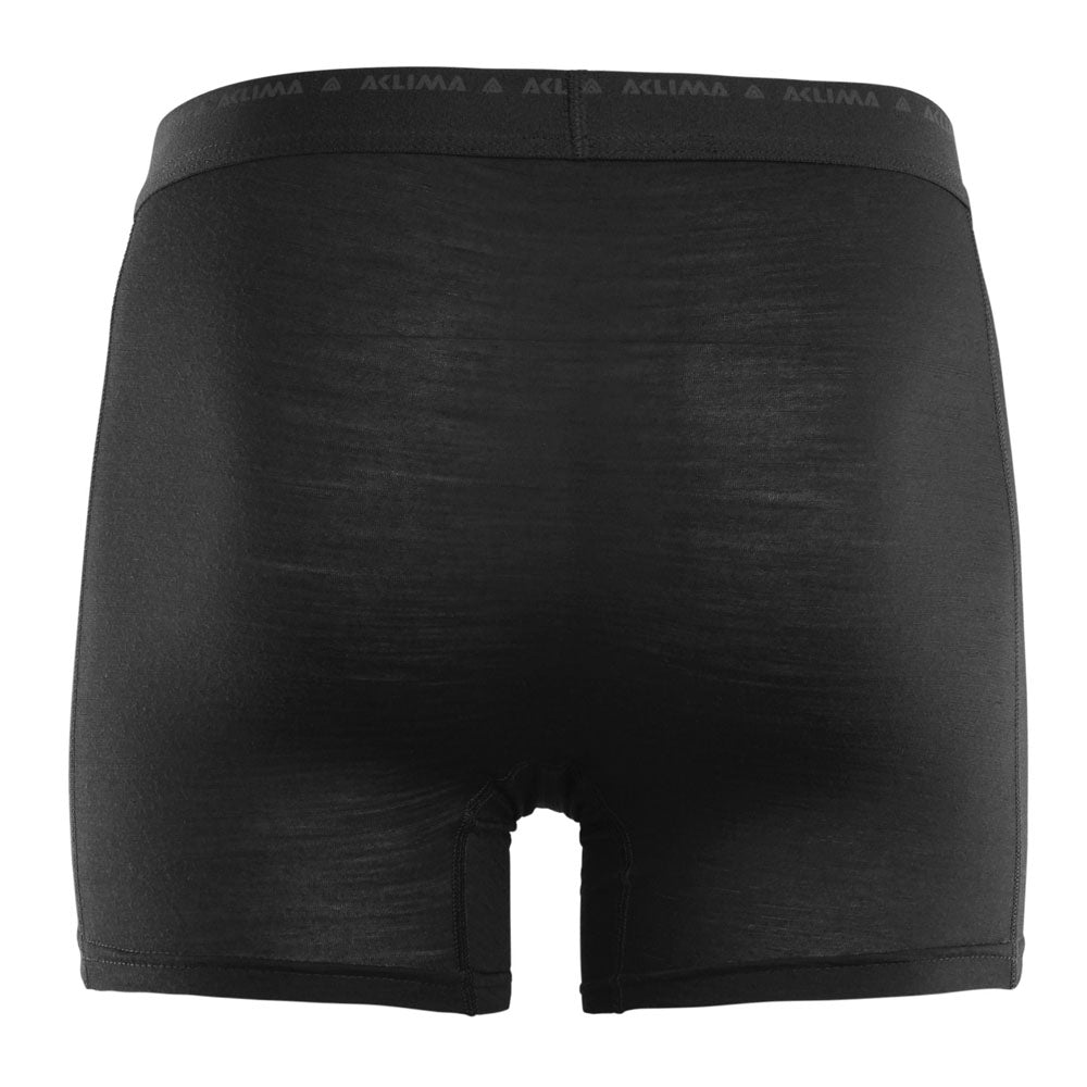 Aclima - Lightwool Boxershorts // Schwarz-Unterwäsche - Herren-Aclima-GearFreak.de-3