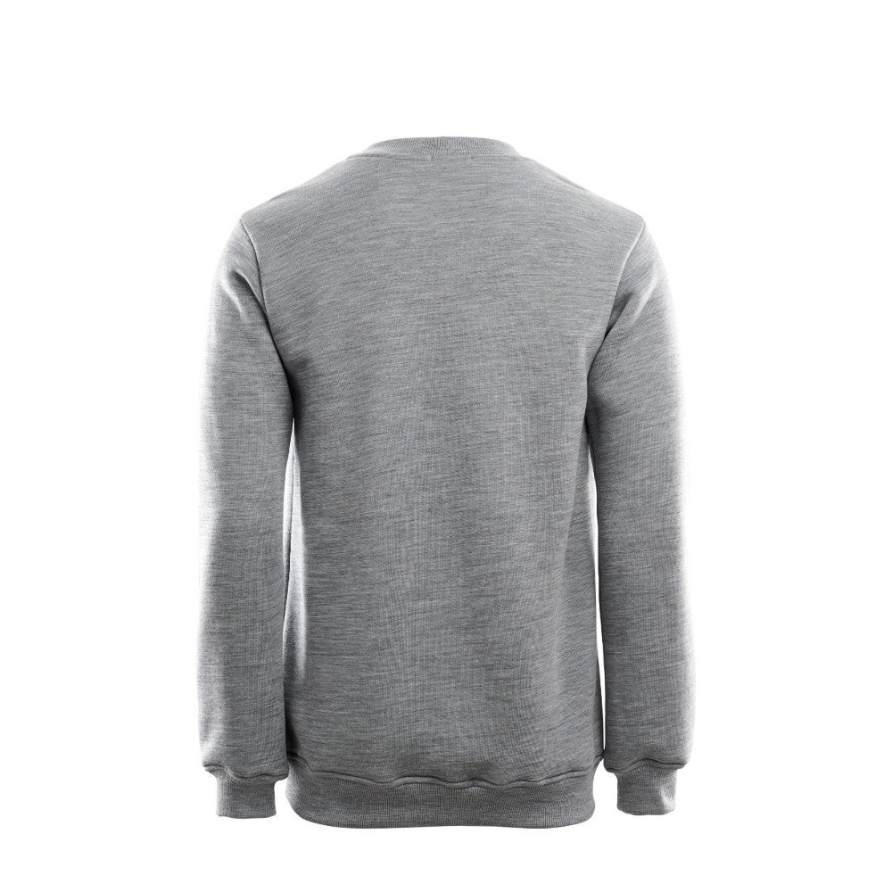 Aclima - Pullover aus Fleecewolle mit Rundhalsausschnitt // Grau-Pullover - Herren-Aclima-GearFreak.de-2